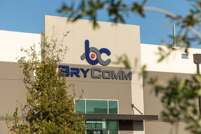 Front of BryComm's headquarter offices in Austin, TX