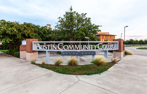 ACC Round Rock Front Sign