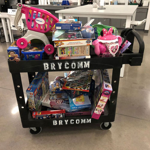 BryComm toy donations
