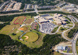 NEISD School grounds from above